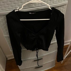 Zara knit top